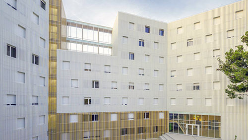 Crous de la cité universitaire Lucien Cornil à MARSEILLE (13), A+ Architecture